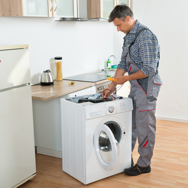 can you walk me through the steps of troubleshooting my washer issue in Kalawao County